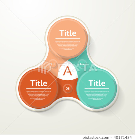 Vector circle infographic. Template for diagram - Stock Illustration ...