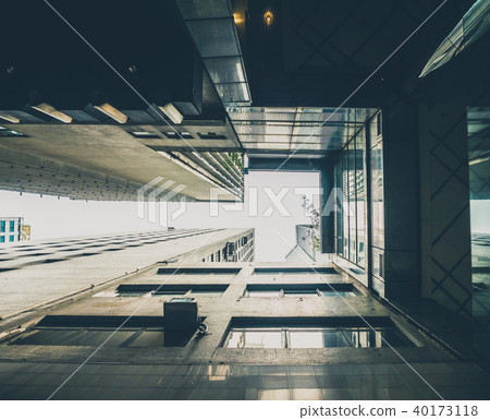 Skyscrapers View From Ground 40173118
