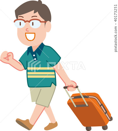 Family travel dad 40173251