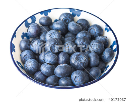 Blueberries in a Bowl 40173987