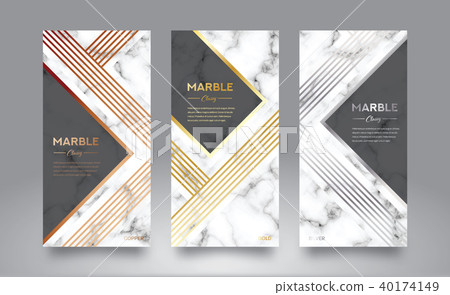Marble Abstract Background Template 40174149