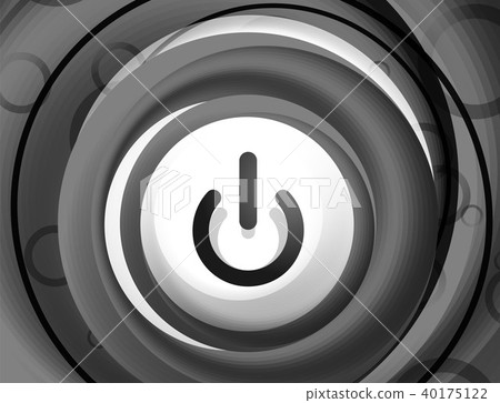 Glass transparent effect power start button, on off icon, vector UI or app symbol design Glass transparent effect power start button, on off icon, vector UI or app symbol design 40175122
