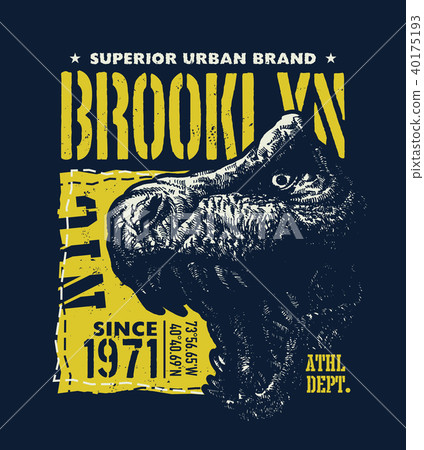 vintage urban typography vector illustration 40175193