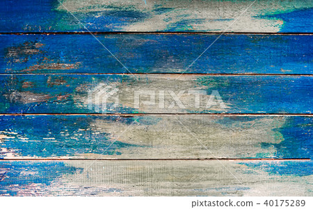 Vintage Wood Board Half Painted Background Vintage Wood Board Half Painted Background 40175289