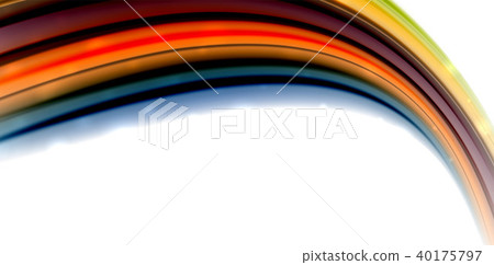 Abstract flowing motion wave, liquid colors mixing, vector abstract background Abstract flowing motion wave, liquid colors mixing, vector abstract background 40175797