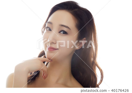 年輕的女人，美麗 40176426