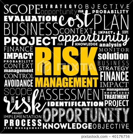 Risk Management word cloud 40176756