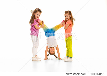 The kids dance school, ballet, hiphop, street, funky and modern dancers The kids dance school, ballet, hiphop, street, funky and modern dancers 40176858