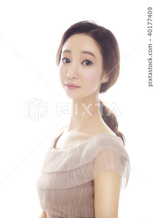 年輕的女人，美麗 40177409