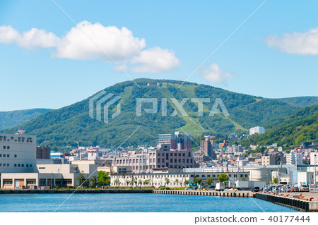 Landscape of summer port Tengusan, Otaru city, Hokkaido Landscape of summer port Tengusan, Otaru city, Hokkaido 40177444