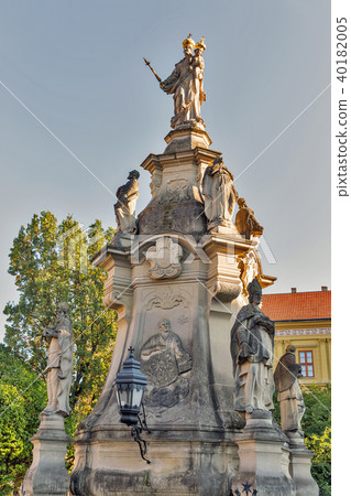 Immaculata sculpture in Presov, Slovakia. 40182005