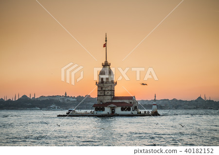 Maiden Tower or Kiz Kulesi Istanbul, Turkey Maiden Tower or Kiz Kulesi Istanbul, Turkey 40182152