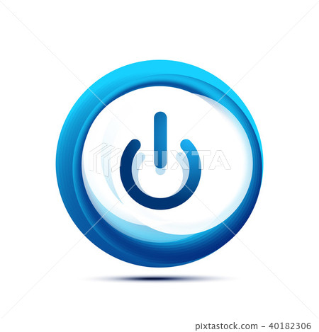 Glass transparent effect power start button, on off icon, vector UI or app symbol design Glass transparent effect power start button, on off icon, vector UI or app symbol design 40182306