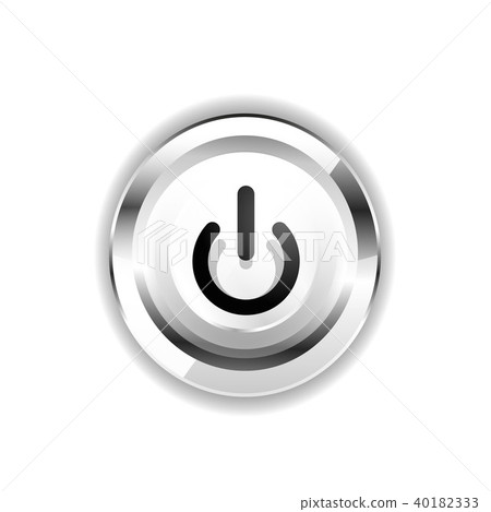 Techno futuristic start power button 40182333