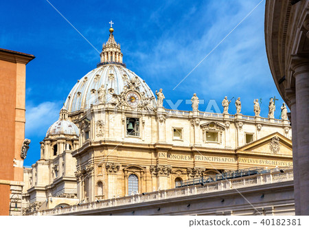 The Papal Basilica of St. Peter in the Vatican The Papal Basilica of St. Peter in the Vatican 40182381