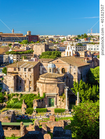 Temple of Romulus in Roman Forum  40182507