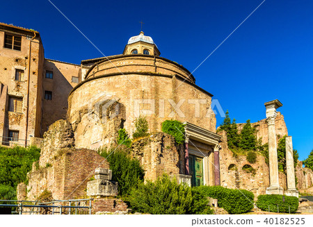 Temple of Romulus in Roman Forum Temple of Romulus in Roman Forum 40182525