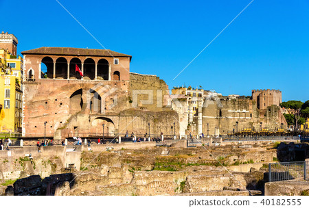 Casa dei Cavalieri di Rodi at the Forum of Augustus in Rome Casa dei Cavalieri di Rodi at the Forum of Augustus in Rome 40182555