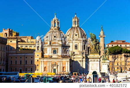 Santa Maria di Loreto Church in Rome 40182572