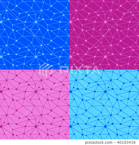 web net seamless patterns-插圖素材 [40183416] - PIXTA圖庫
