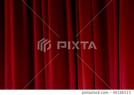 Curtain tweed flameproof custom curtain shape memory red brick color curtain 40186513