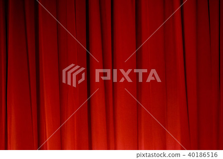 Curtain tweed flameproof custom curtain shape memory red brick color curtain 40186516