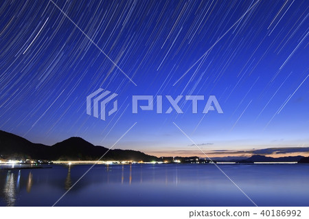 在瀨戶內市黎明前的星光 40186992
