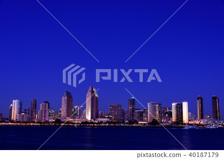 Cityscape of San Diego 40187179