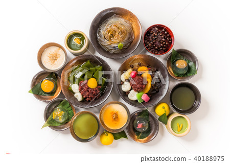 Typical Japanese sweet traditional Japanese Sweet taste desert Typical Japanese sweet traditional Japanese Sweet taste desert 40188975