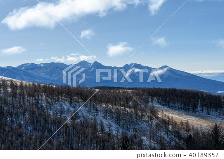 The sky of Yatsugatake The sky of Yatsugatake 40189352