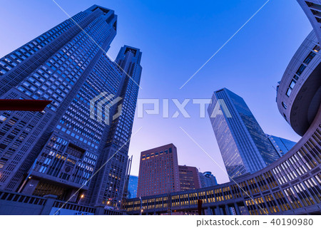 Evening scenery of Tokyo 40190980