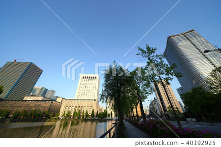 東京城市景觀景觀在東京,東京中城日比谷和其他城市的意見 東京城市景觀景觀在東京,東京中城日比谷和其他城市的意見 40192925