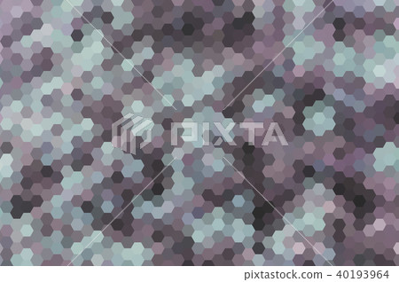 grey toned hexagon abstract polygonal texture 40193964