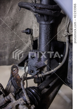 Metal Old car details 40193966