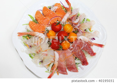 Seafood carpaccio Seafood carpaccio 40195031
