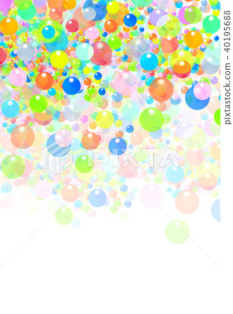 Watercolor colorful texture 40195688