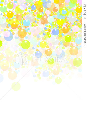 水彩的彩色紋理 40195718