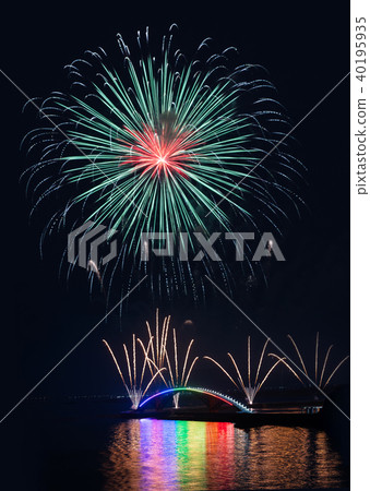台灣 澎湖 煙火 彩虹橋 觀音亭 花火節 Penghu fireworks festival 花火 40195935