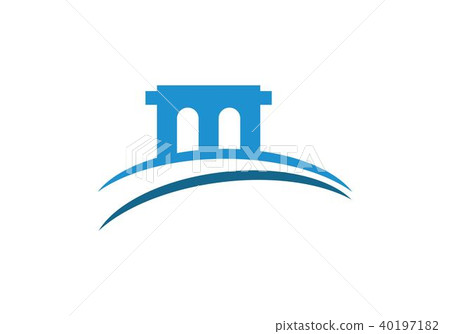 bridge ilustration logo vector 40197182