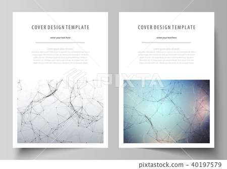 Business templates for brochure, magazine, flyer. Cover design template, vector layout in A4 size Business templates for brochure, magazine, flyer. Cover design template, vector layout in A4 size 40197579