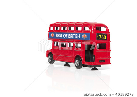 Red Double-decker bus miniature toy Red Double-decker bus miniature toy 40199272