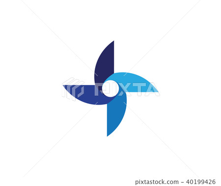 Vortex vector illustration icon 40199426