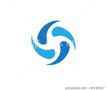 Vortex vector illustration icon 40199427