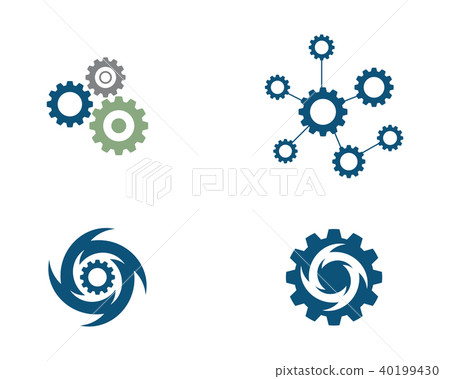 Gear vector icon illustration design 40199430