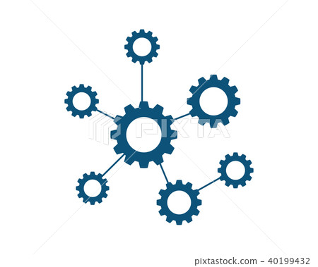 Gear vector icon illustration design Gear vector icon illustration design 40199432