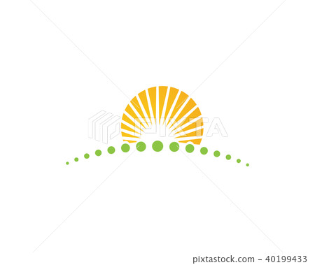 Sun Vector illustration Logo Template design Sun Vector illustration Logo Template design 40199433