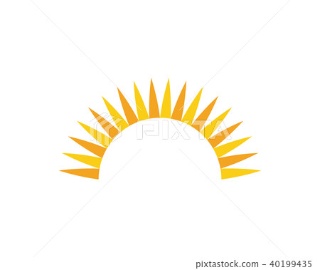 Sun Vector illustration Logo Template design 40199435