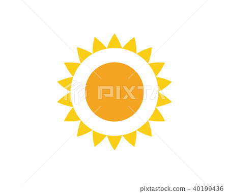 Sun Vector illustration Logo Template design 40199436