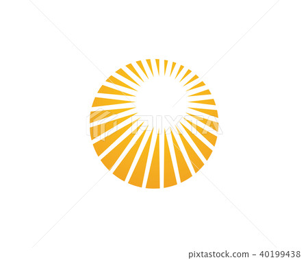 Sun Vector illustration Logo Template design Sun Vector illustration Logo Template design 40199438