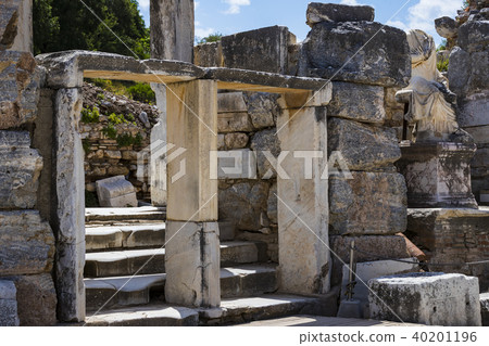 The ruins of the ancient antique city of Ephesus The ruins of the ancient antique city of Ephesus 40201196
